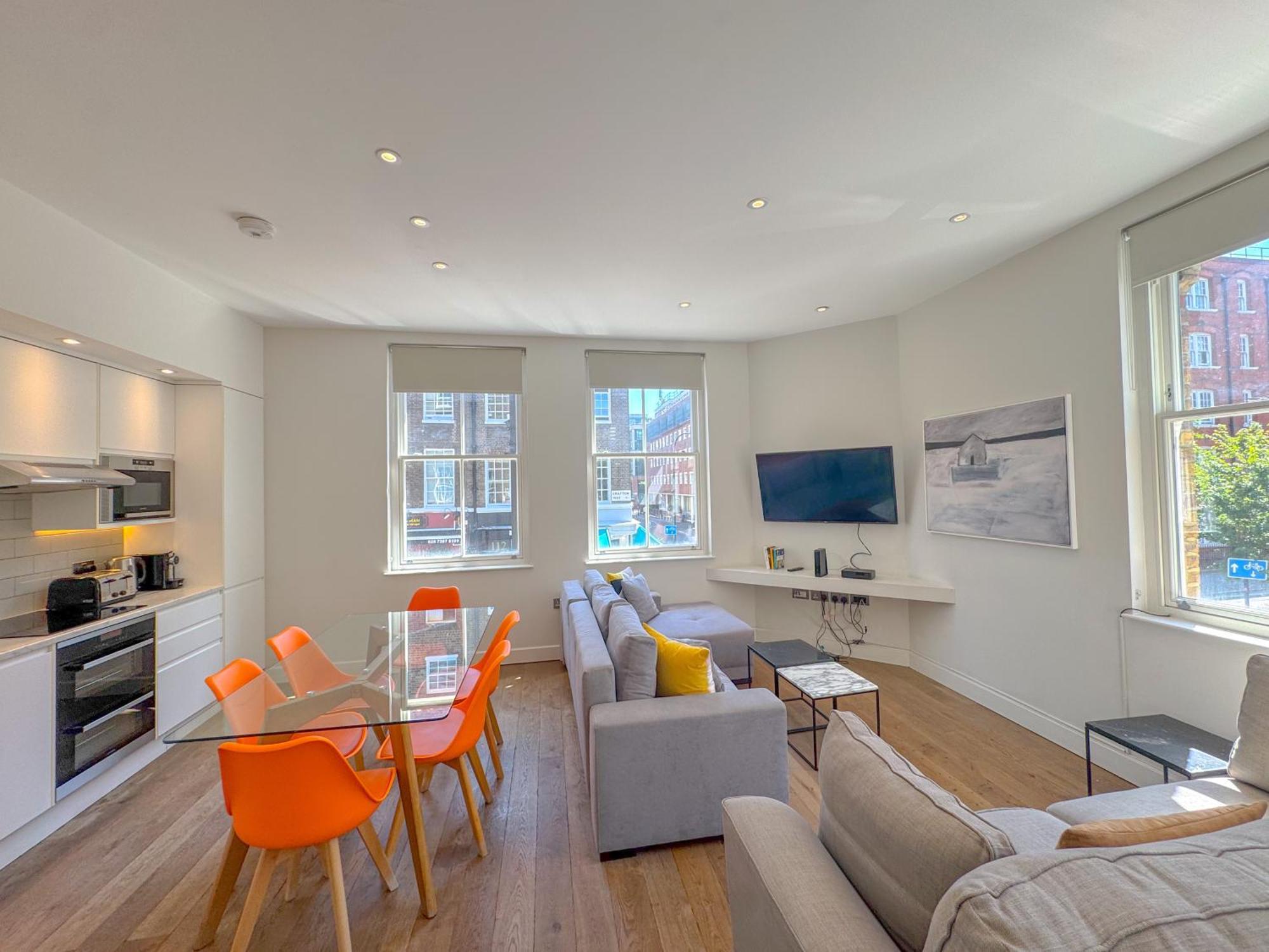 Whitfield Street Apartments Londra Exterior foto