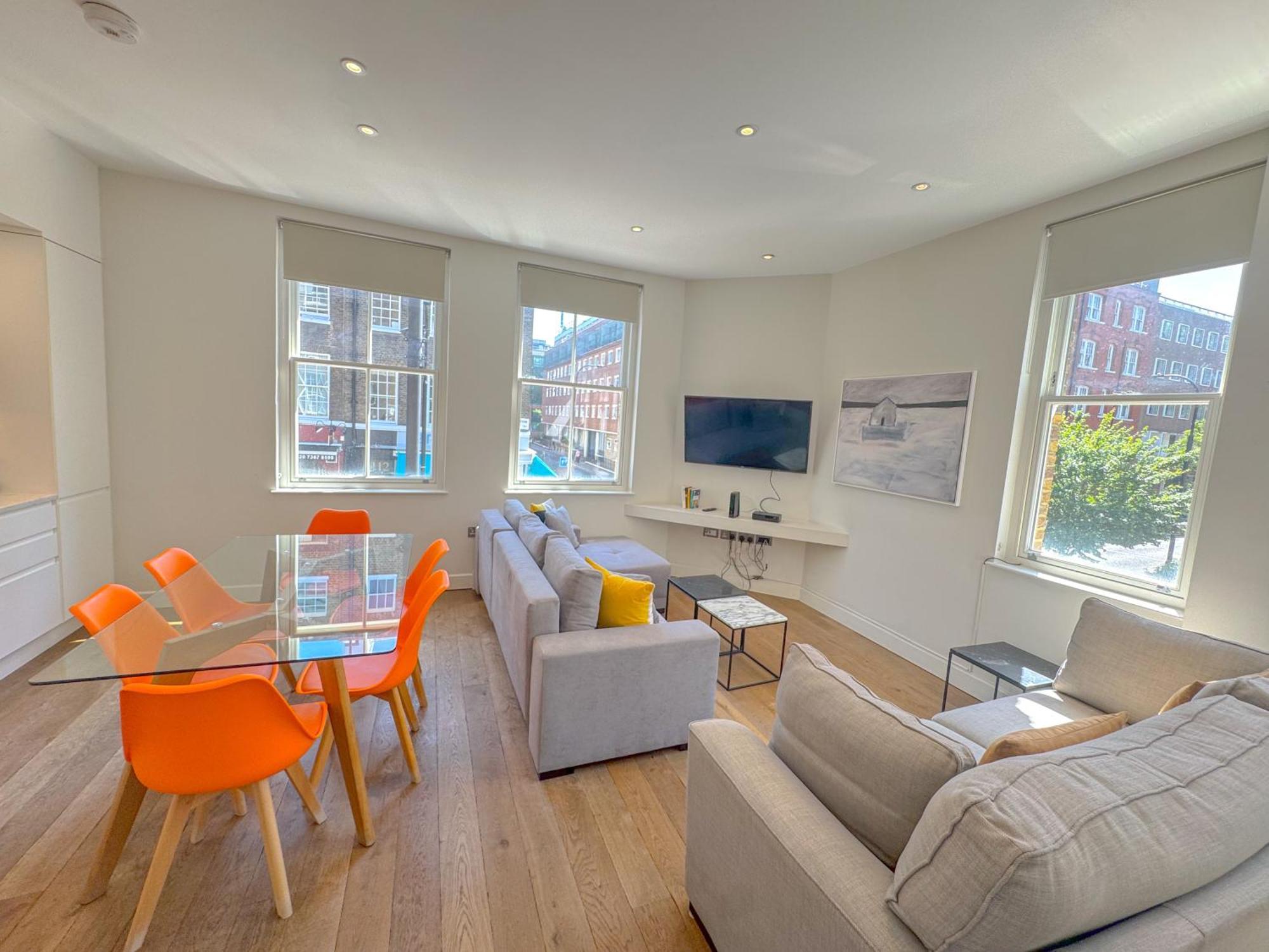 Whitfield Street Apartments Londra Exterior foto