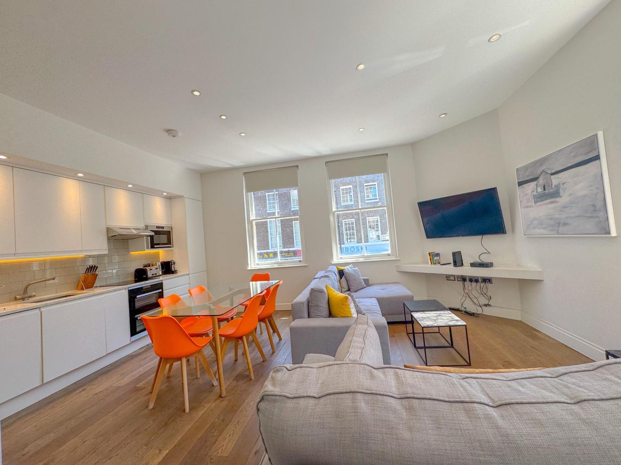 Whitfield Street Apartments Londra Exterior foto