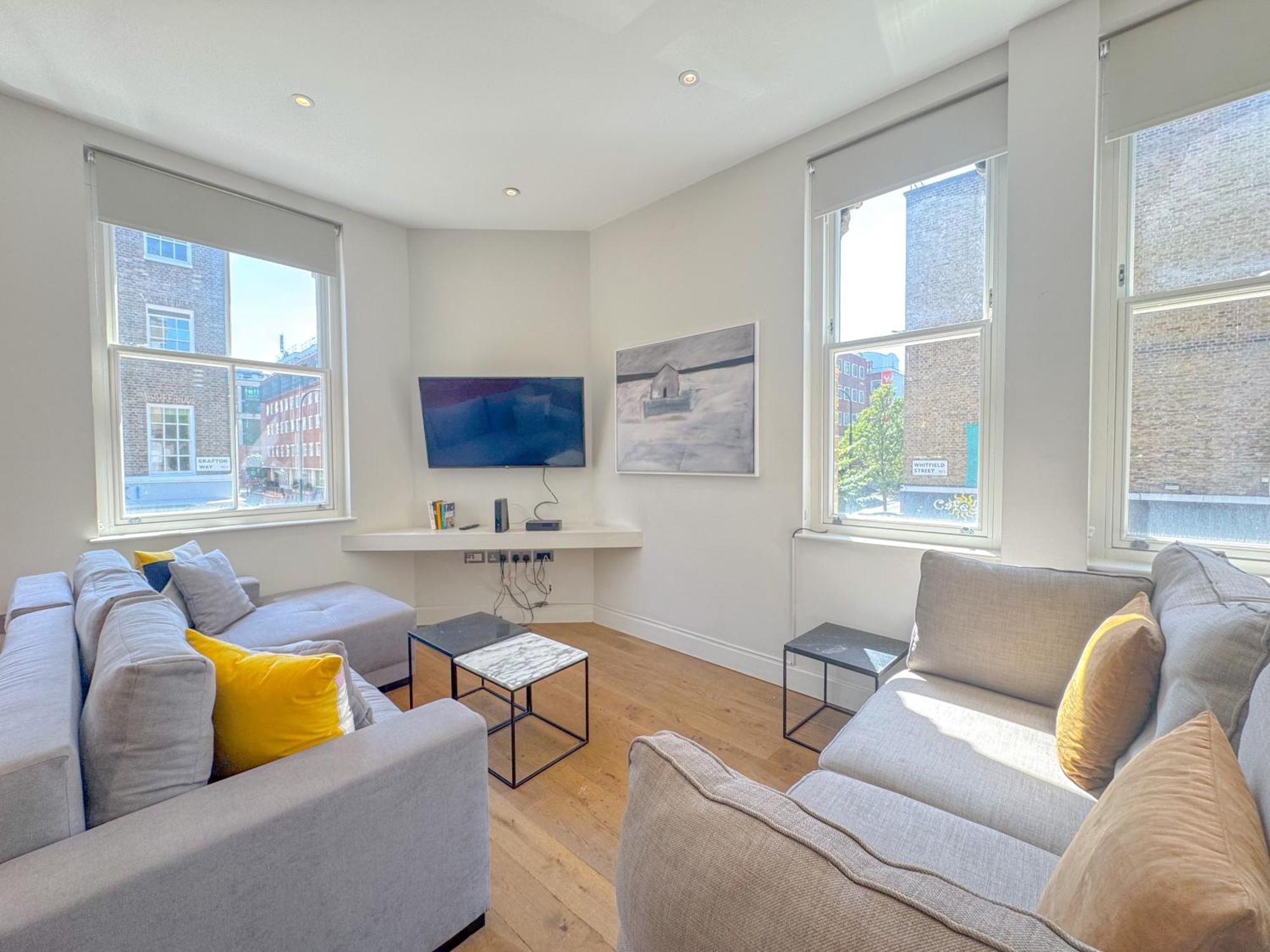 Whitfield Street Apartments Londra Exterior foto